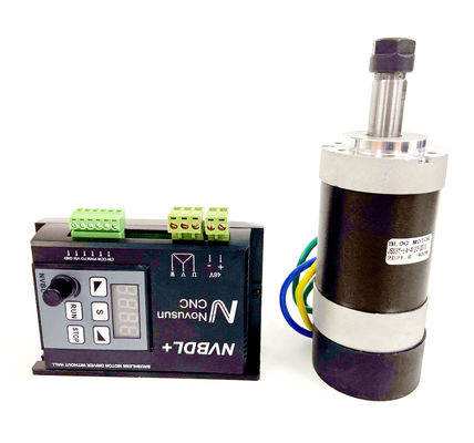 무브러시 Dc 모터 CNC 48V 400W 12000rpm JSSBY-90-4120-CD15 0.4N 높은 토크